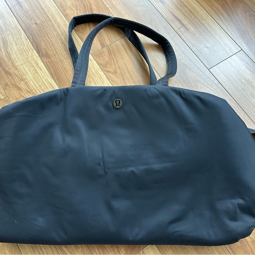 Lululemon Black Duffel Bag